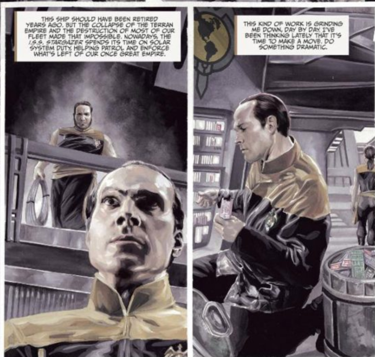 Review: TNG: Mirror Broken #0 and 1 – Women at Warp